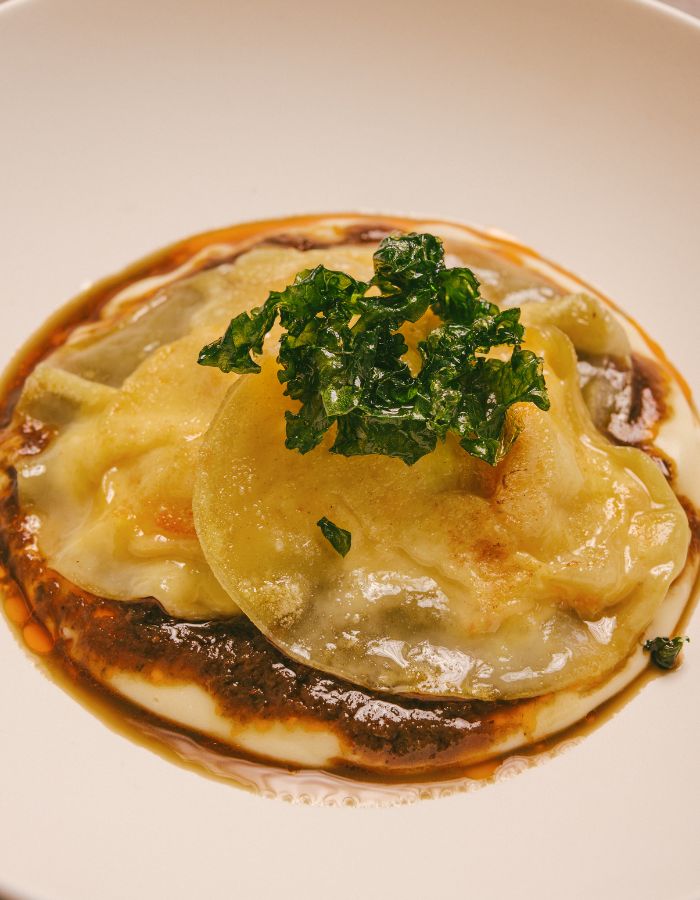 raviolis gambas